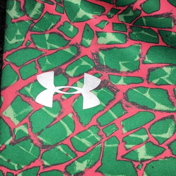 Girls Under armor giraffe print leggings - Picture 2 of 4